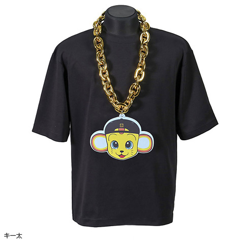阪神タイガース ビッグチェーンネックレス キー太 ゴールド 楽天市場】【阪神タイガース承認 ビッグチェーンネックレス