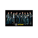 TIGERS B-LUCK DYNAMITE SERIES2025 「&TEAM」ステッカー（スペシャルカット）★受注生産品★