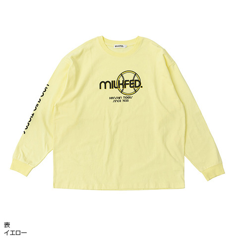 MILKFED.×TIGERS BALL LOGO L/S TEE - 阪神タイガース公式オンライン