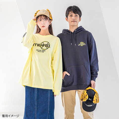MILKFED.×TIGERS BALL LOGO L/S TEE - 阪神タイガース公式