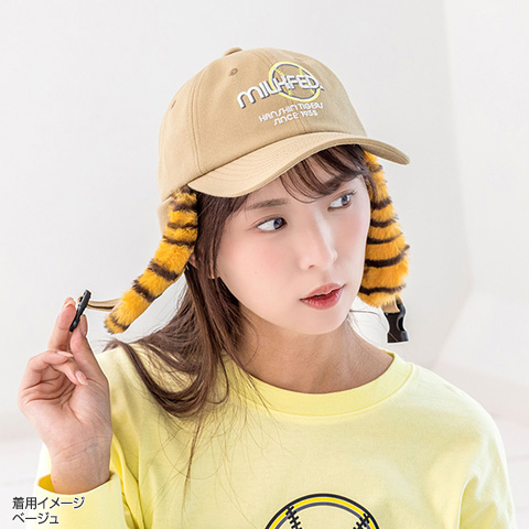 MILKFED.×TIGERS EAR CAP - 阪神タイガース公式オンラインショップ T-SHOP