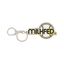 MILKFED.×TIGERS BALL LOGO KEYCHAIN