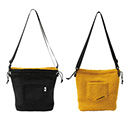 リバーシブル巾着ショルダー