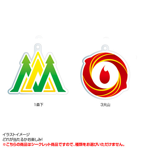 全12種）シークレット選手クレストアクリルキーホルダー - 阪神