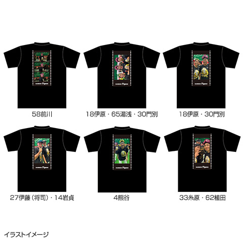 T-SHOP限定】2025 JERA セ・リーグ優勝記念 ビールかけフォトグレイ風T