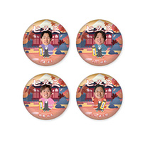 （全21種）七五三 シークレット缶バッジ