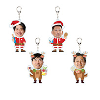 （全21種）クリスマス シークレットふりふりアクリルキーホルダー 2025