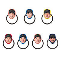 選手アクリルヘアゴム★受注生産品★