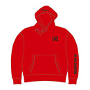 ★ファンクラブ限定★ネーム刺繍パーカー レッド