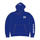 ★ファンクラブ限定★ネーム刺繍パーカー マリンブルー