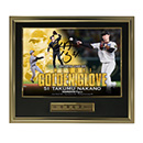 【T-SHOP限定】51.中野拓夢選手 2025三井ゴールデン・グラブ賞受賞記念 直筆サイン入りA3フォト特大パネル【BBM】★受注生産品★