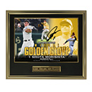 【T-SHOP限定】1.森下翔太選手 2025三井ゴールデン・グラブ賞受賞記念 直筆サイン入りA3フォト特大パネル【BBM】★受注生産品★