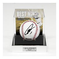 【T-SHOP限定】1.森下翔太選手 2025ベストナイン受賞記念 直筆サイン入りボール（観賞用特製ケース付）【BBM】★受注生産品★