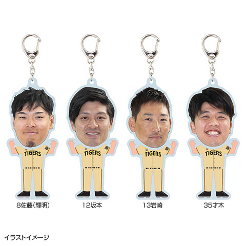 SALE】Family with Tigers2025 ふりふりキーホルダー - 阪神タイガース