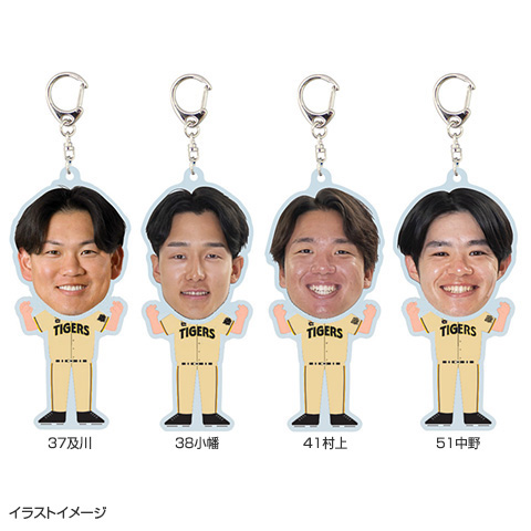 東方神起 韓国 FILA キャンペーン当選品 ゴールドフォトキーホルダー SALE】Family with Tigers2025 ふりふりキーホルダー - 阪神タイガース