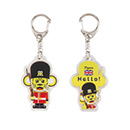 【SALE】世界の国シリーズアクリルキーホルダー