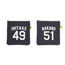 【SALE】江坂ジーンズ 選手・背番号エコ・デニムポーチ