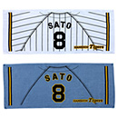 【SALE】応援プリントユニフォーム柄フェイスタオル 51中野