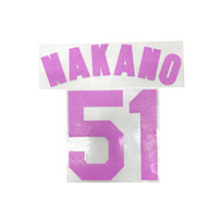 【SALE】選手グリッターシート（中野）