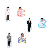 【SALE】（全12種）シークレット TORACO ダイカットステッカー2種セット