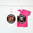 阪神タイガース スパンコールキッズTシャツ