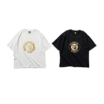 GOLDプリントTシャツ