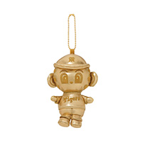 ゴールドトラッキーマスコットキーホルダー