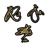 選手ゴールドサインワッペン