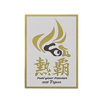 チームスローガン キラキラステッカー