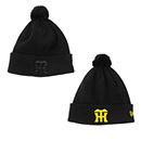 POMPONKNIT HANTIG BLACK