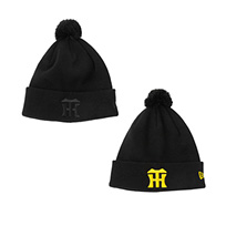 POMPONKNIT HANTIG BLACK