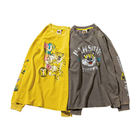 フロスト加工長袖T