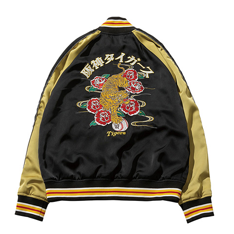 サテンスカジャン 虎と薔薇 - 阪神タイガース公式オンラインショップ T