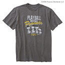 SNOOPY グランジ風Tシャツ