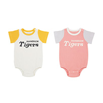 ベビーワッフルロンパース