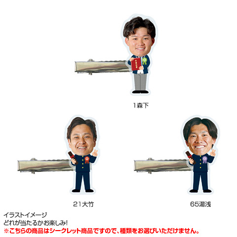 全21種）卒業式 シークレット前髪クリップ 2026 - 阪神タイガース公式