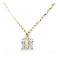 2025 JERA セ・リーグ優勝記念 THロゴ18金ダイヤモンドペンダントネックレス★受注生産品★