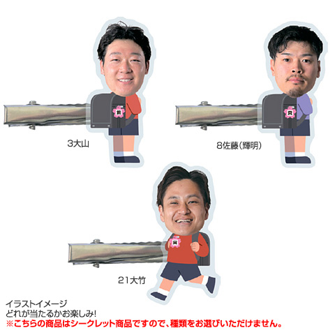 全21種）入学式 シークレット前髪クリップ 2026 - 阪神タイガース公式