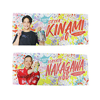 【T-SHOP限定】TORACOペイントフェイスタオル★受注生産品★