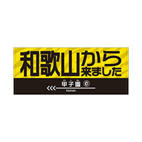 和歌山から来ましたフェイスタオル★受注生産品★