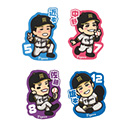 （全12種）林真鳥コラボ シークレットイラストステッカー