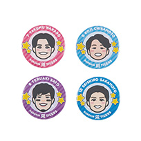 （全12種）林真鳥コラボ シークレットイラスト缶バッジ