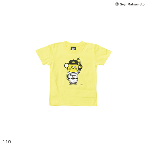 Seiji Matsumoto キッズTシャツ（ライトイエロー） - 阪神タイガース