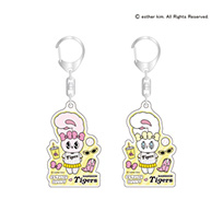 エスターバニー アクリルキーホルダー