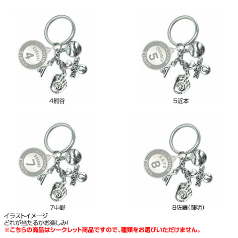 全12種）シークレットネームプレート付 ダイキャストキーホルダー