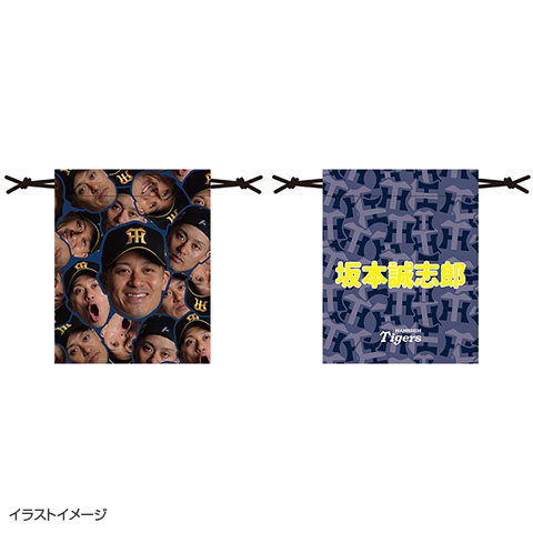 顔柄巾着 - 阪神タイガース公式オンラインショップ T-SHOP