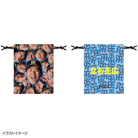 顔柄巾着 - 阪神タイガース公式オンラインショップ T-SHOP