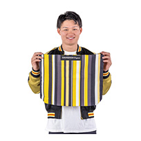 ストライプビッグトートバッグ