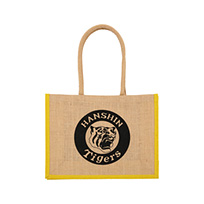 サイドカラージュートバッグ