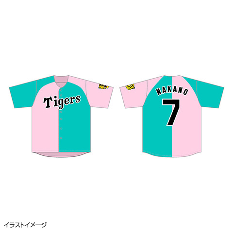バイカラー選手ベースボールシャツ - 阪神タイガース公式オンライン